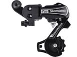 Shimano RD-TY21 Deragliatore Posteriore Tourney A 6 Velocità, Senza Adattatore, Gabbia Corta, Nero