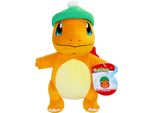 Pokemon - Figura Di Peluche - Glumanda Holiday / Natale (20 Cm)