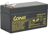 Avacom Long 12V 1,2Ah Lead-Acid Battery F1 (Wp1,2-12)