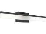 Eglo 900845 Palmital Led Parete/Soffitto 11W Nero Satinato Bianco Caldo IP44