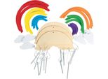 Colorations - Crea E Decora La Tua Campana A Vento, Set Di 12 Pezzi
