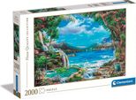 Clementoni - Puzzle Premium 2000 ElementóW "Raj Na Ziemi"" - Wysoka Jakość"