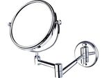 Specchio Cosmetico Nimco Con Triplo Ingrandimento Ø 150 Mm ZR6992N-26