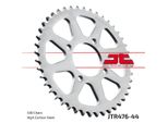 Pignone 44 Denti Passo 530 Tipo JTR476 Silver Per Kawasaki Kh 400 / Z 250 400 440 500