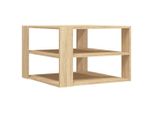 Syfax™ Tavolino Salotto Rovere Sonoma 58X58X40Cm Legno Multistrato