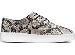 Clarks DáMske PoltopáNky Hero Brogue Pelle Di Serpente Argento 37