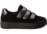 Gabor Scarpe Da Donna In Pelle Nera Con Velcro 36