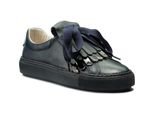 Marc O'polo Mezzi Stivali Da Donna In Pelle Blu Navy Marc O'polo Mezzi Stivali Da Donna In Pelle Blu Navy 36
