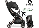 Lionelo Julie One Passeggino Passeggino Fino A 22 Kg Schienale E Poggiapiedi Regolabili Zanzariera Scaldamuscoli Portabicchieri E Borsa Per Il Trasporto Oro