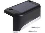 Maclean MCE319 Luce Solare Da Terrazza IP44, 4000K, Ni-Mh 100 Mah, 80X45X45Mm, Sensore Crepuscolare