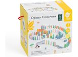 Domino Di Legno Ostacoli Logica Traccia Montessori Puzzle 100 El. Lumarko!