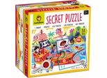 Ludattica Puzzle Pirati - Giocattolo Educativo 24 Pezzi Per Bambini