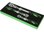 Set Di Cricchetti Telescopici Competition, 3 Pezzi, 1/4"+3/8""+1/2"""