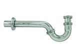 Sifone Tubolare Per Bidet In Ottone Cromato 32 Mm X 1 1/4 Di Pollice Sifone Tubolare Per Odori