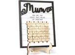 Regalo Per La Mamma Puzzle "Mamma, Tu Sei La Parte Che Ci Unisce""."