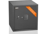 Brihard Cassaforte Elettronica 48 L 40X36X36Cm Antifurto Con Ripiano Nero