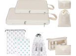 Set Di Organizer Per Valigie Da 10 Pezzi Borse Da Viaggio Impermeabili