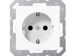 Presa Schuko Bianco Alpino - Presa A 1520 Bf Ki Ww