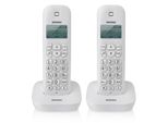 Brondi Gala Twin Dect Identificazione Del Chiamante Del Telefono Bianco