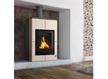 Termocamino Hs Flamingo Aquaflam Vario Saporo 11/5 Kw - Crema