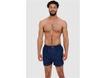 Boxershorts Lousy Livin "Plain 5 Pack Boxershorts", Herren, Gr. M, Blau, 100% Baumwolle, Unterhosen, 5Er-Pack Mit Lockerem Schnitt