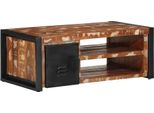Syfax™ Tavolino Salotto Multicolore 90X50X36Cm Legno Massello Recupero