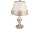 Lampada Da Tavolo Clayre & Eef Ø 36X55 Cm Metallo Beige