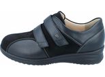 Finn Comfort, Liegi, Donna, Scarpa Slip-On, Elasticizzata, Nero, Pelle, Nuovo - Scarpe Da Donna Ballerina Comoda / Scarpa Slip-On, Nero, Pelle (Nubuck/Stretch/Nappaseda)