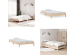 vidaXL Stapelbett 90x190 cm Massivholz Kiefer - Stapelbett - Stapelbetten - Schlafzimmermöbel - Schlafzimmerbett