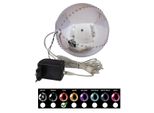 Europalms Palla Di Neve Led 15 Cm, Rosso