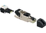 Connettore RJ45 Universale - Presa RJ45 8 (8) Us-Cat.6A Iso B