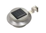Vidaxl Luci Solari Da Esterno 6 Pezzi Led Rotondo 12 Cm Bianco