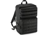 Zaino Tattico Bagbase Molle PC3998 (Taglia Unica) (Nero)