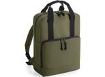 Bagbase - Zaino "Cooler"", Riciclato PC4321 (Taglia Unica) (Verde Militare)"
