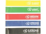 Fitness Mad - Banda Di Resistenza "Mini Power"", Set (Confezione Da 5) RD1395 (Taglia Unica) (Colorato)"