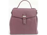 Eastern Counties Leather - Borsa "Katrina"", Pelle EL390 (Taglia Unica) (Uva/Avorio)"