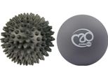 Fitness Mad - Palle Da Massaggio "Trigger Point"", Set (Confezione Da 2) MQ882 (Taglia Unica) (Grigio)"