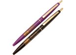 Wednesday - Set Di Penne 2-Pack TA10966 (Taglia Unica) (Viola/Nero/Oro)