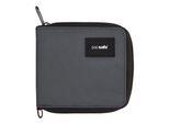 Pacsafe Portafoglio Rfidsafe Zip Around Wallet Slate Grigio Scuro