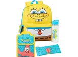 Spongebob Squarepants - Zaino, Set Di Loghi NS7550 (Taglia Unica) (Giallo/Blu)