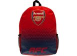 Arsenal Fc - Zaino Con Sfumatura Di Colore BS3850 (Taglia Unica) (Rosso/Blu Navy)