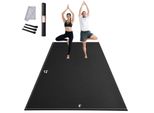 Tappetino Da Allenamento Vevor, Tappetino Da Yoga Antiscivolo Ad Alta Densità, Tappetino Da Allenamento Per Uomini E Donne, Tappetino Da Fitness E Da Allenamento Con Borsa E Cinghia Di Trasporto, Per Tutti I Tipi Di Yoga A Casa, Pilates E Allenamento A Terra (3,6 X 1,8 M)