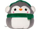 Mumbles - Peluche Pinguino "Squidgys"" PC7564 (Taglia Unica) (Grigio/Bianco)"