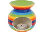 Something Different - Bruciatore A Olio, Strisce Arcobaleno SD4093 (10,5 Cm X 10 Cm X 10 Cm) (Colorato)
