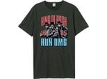 Amplified - Maglietta "King Of Rock"" Per Uomo/Donna Unisex GD4232 (Xl) (Charcoal)"