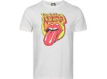 Amplified - Maglietta "Bootleg Tongue"" Per Uomo/Donna Unisex GD4242 (Xl) (Bianco Sporco)"