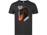 Amplified - Maglietta "Grrr"" Per Uomo/Donna Unisex GD4230 (M) (Charcoal)"