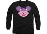 Sesame Street - Maglietta Unisex Uomo/Donna, Manica Lunga TV28098 (M) (Nero)