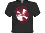 Amplified - Top Corto "Record"" Da Donna GD4208 (Xl) (Charcoal)"
