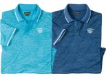 Atlas For Men - Polo Da Uomo (Confezione Da 2) AF2490 (Xxl) (Navy/Turchese)
